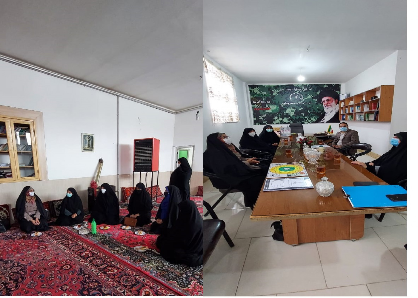 برگزاری جلسه و بازدید از طرح های مشاغل خانگی در شهرستان های چناران و گلبهار