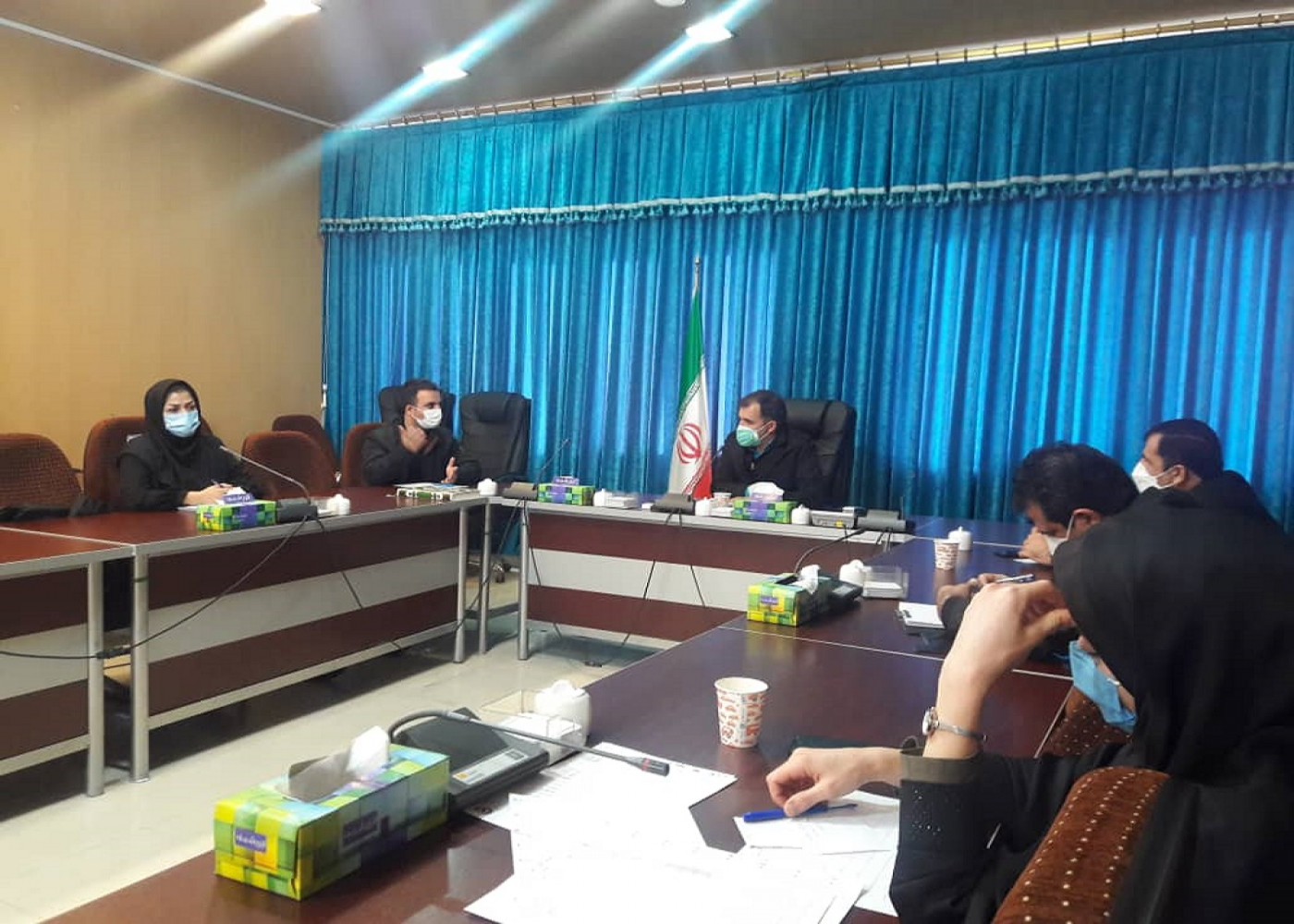 جلسه هم اندیشی اجرای بهینه طرح ملی مشاغل خانگی در شهرستان بستان آباد
