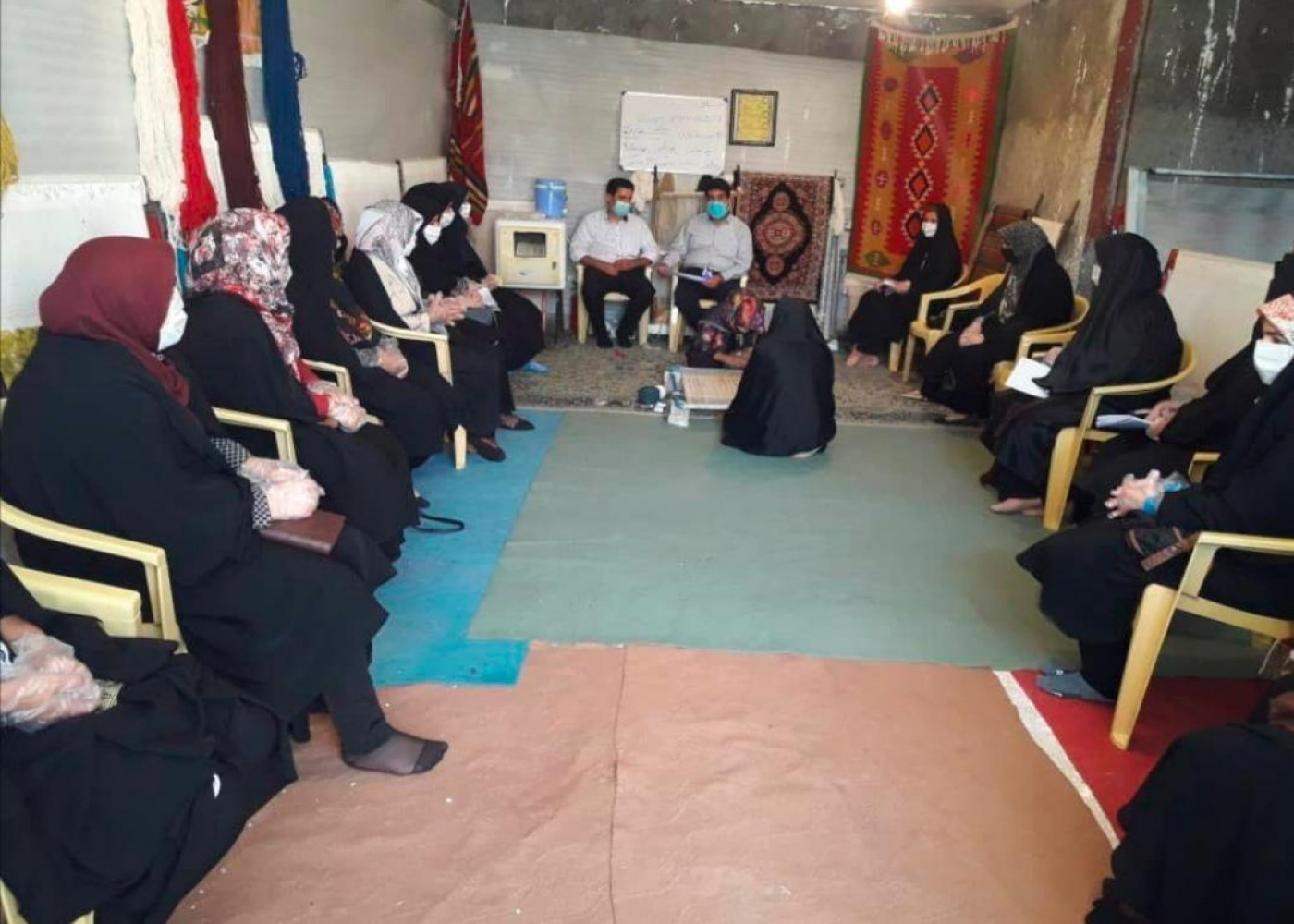 برگزاری کارگاه آموزشی "چله کشی" ویژه متقاضیان طرح ملی مشاغل خانگی پلدختر