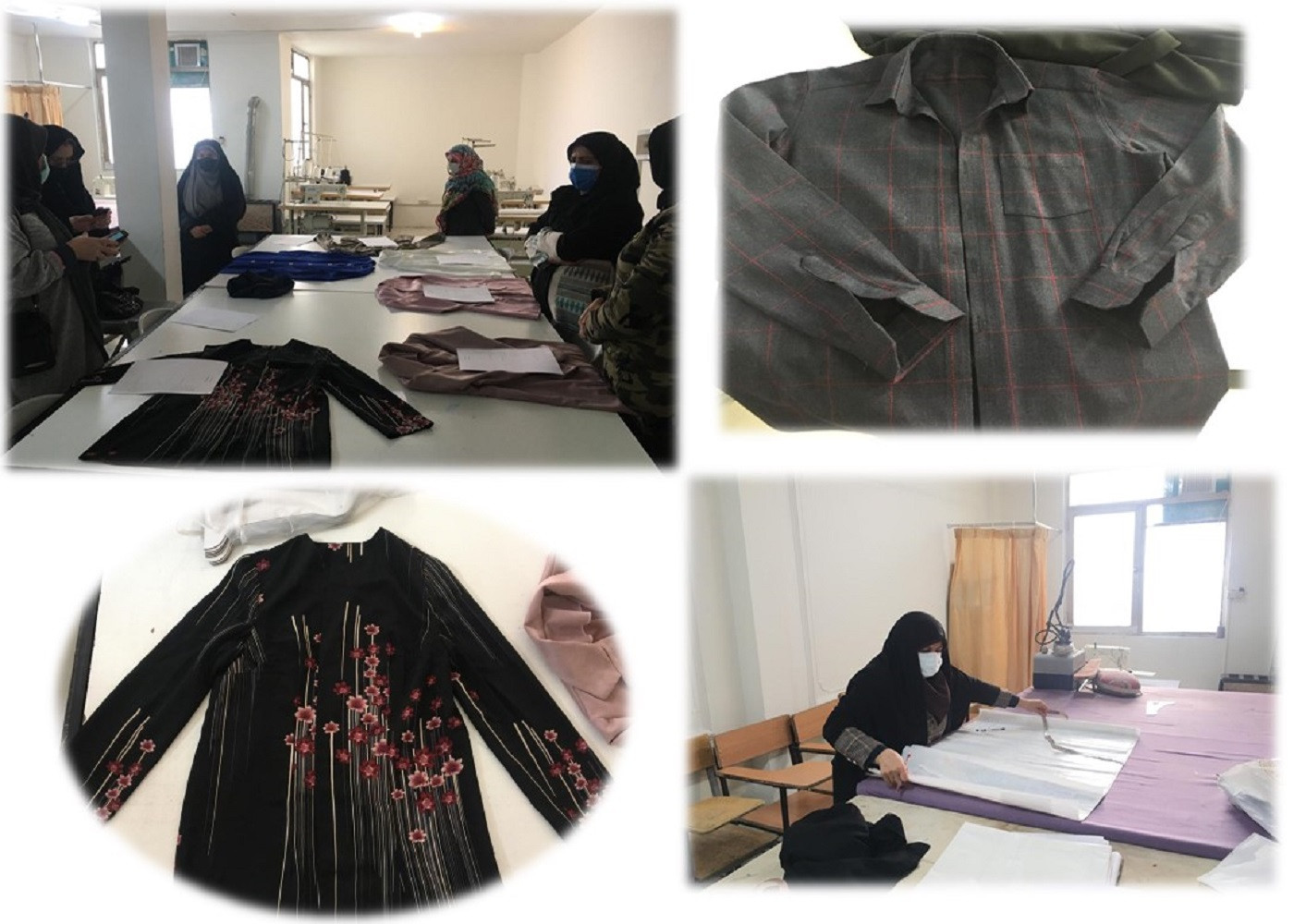 جلسه آخر (آزمون) ششمین گروه از دوره آموزشی خیاطی ویژه متقاضیان طرح ملی توسعه مشاغل خانگی استان قزوین برگزار شد