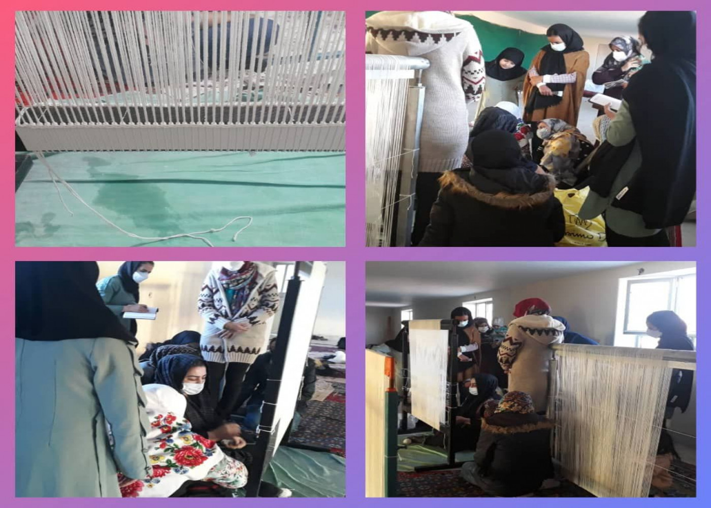 برگزاری دوره مهارتی "گلیم بافی" برای 35 نفر از متقاضیان مشاغل خانگی استان سمنان