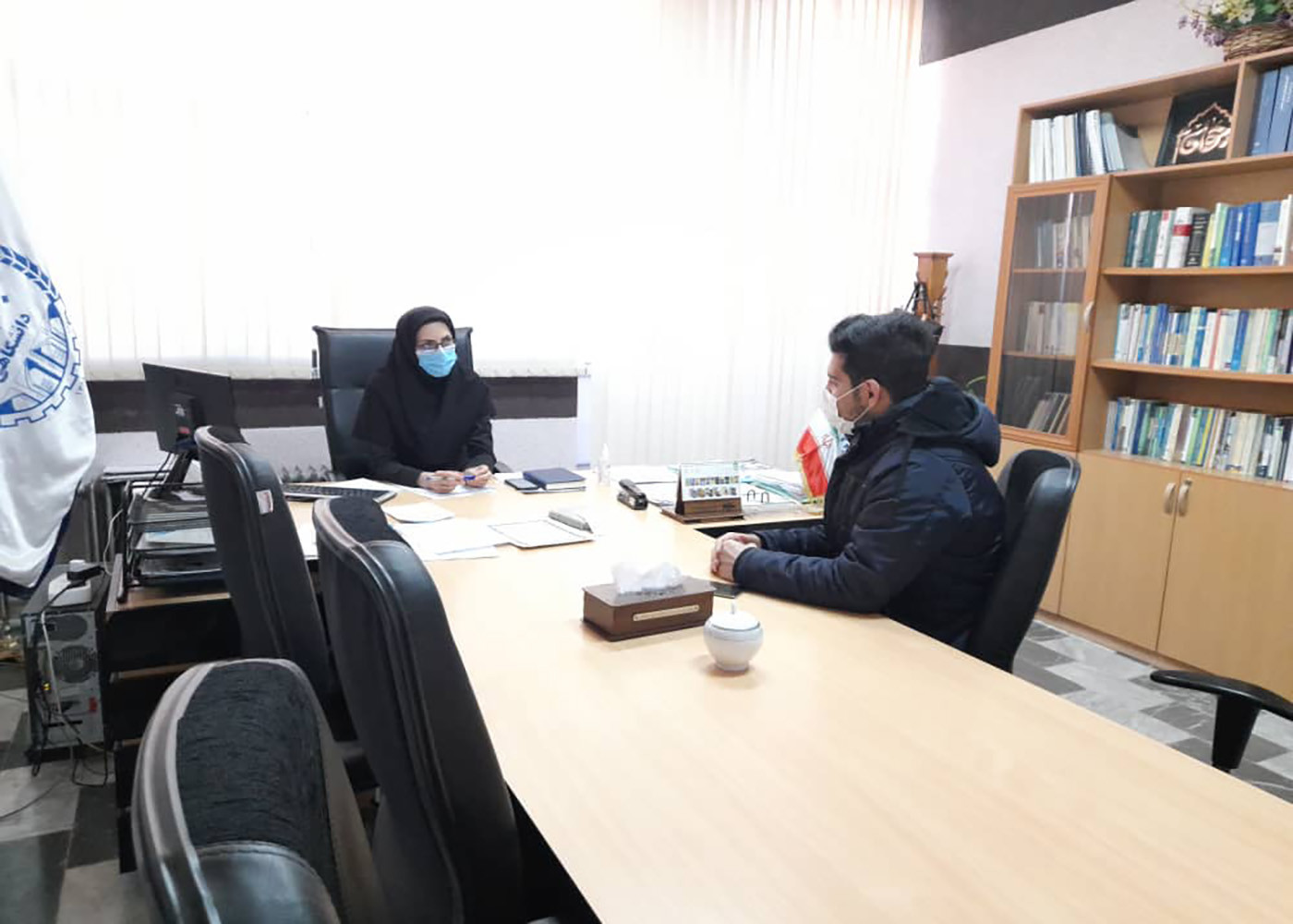 جلسه هماهنگی با تولید کننده انیمیشن در خصوص تهیه کلیپ برای طرح ملی توسعه مشاغل خانگی در زنجان