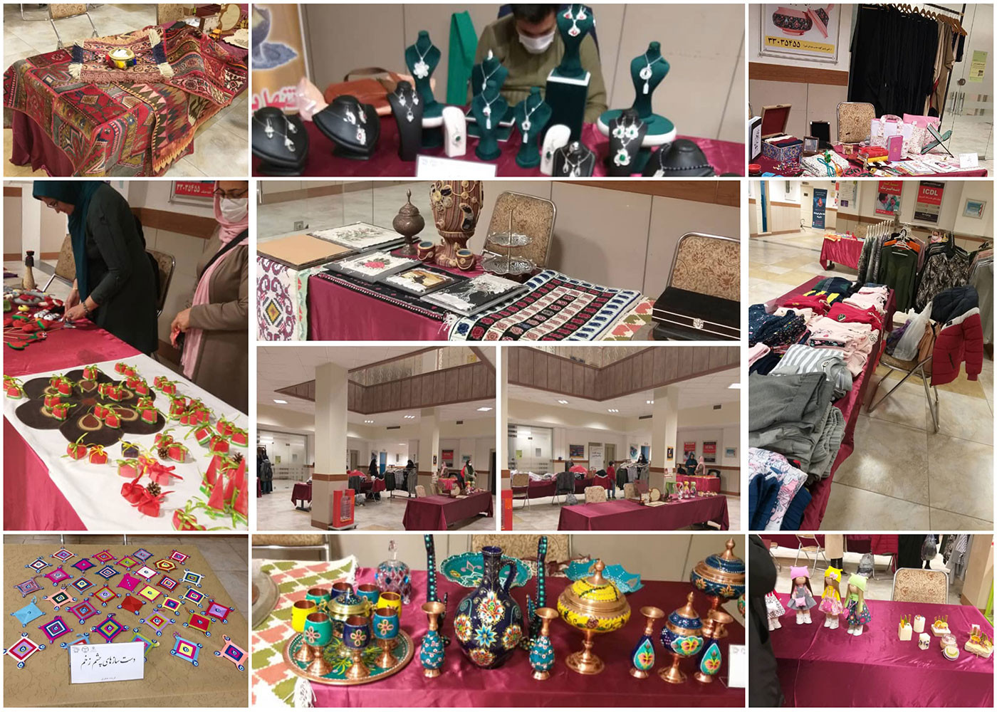 نمایشگاه و فروشگاه محصولات مشاغل خانگی در زنجان برگزار شد