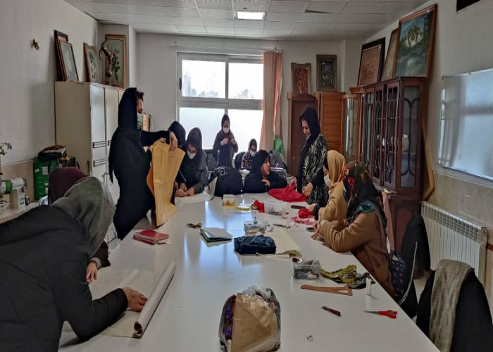 برگزاری کارگاه آموزش‌ خیاطی در اصفهان