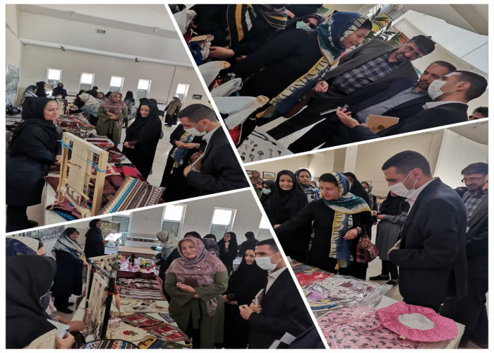برگزاری نمایشگاه مشاغل خانگی در شهرستان فریدون شهر اصفهان