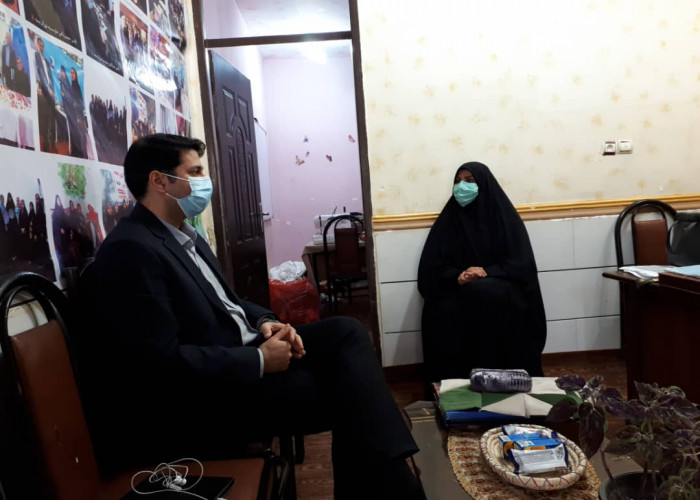بازدید مدیران اجرایی طرح ملی توسعه مشاغل خانگی خوزستان از یک موسسه خیریه در اهواز