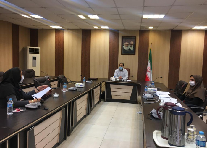 برگزاری جلسه مشاوره برای تولیدی پوشاک مطهره پیشران طرح مشاغل خانگی خوزستان