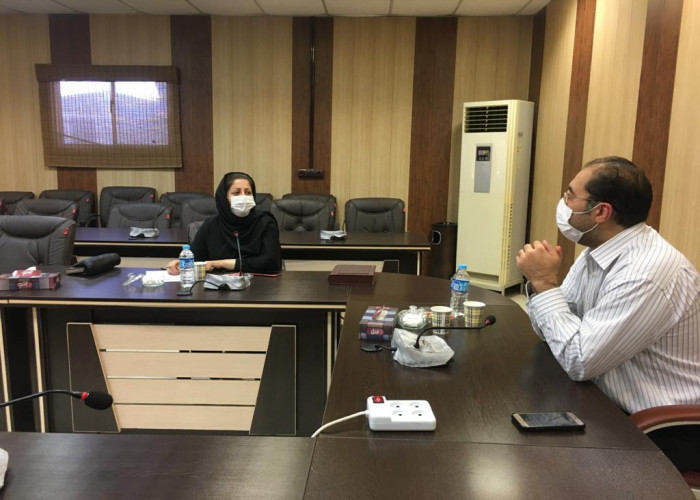 برگزاری جلسه مشاوره برای پیشران پوشاک در طرح ملی مشاغل خانگی خوزستان