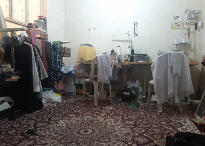 بازدید تیم اجرایی طرح مشاغل خانگی خوزستان از کارگاه تولیدی پوشاک دارین در اهواز