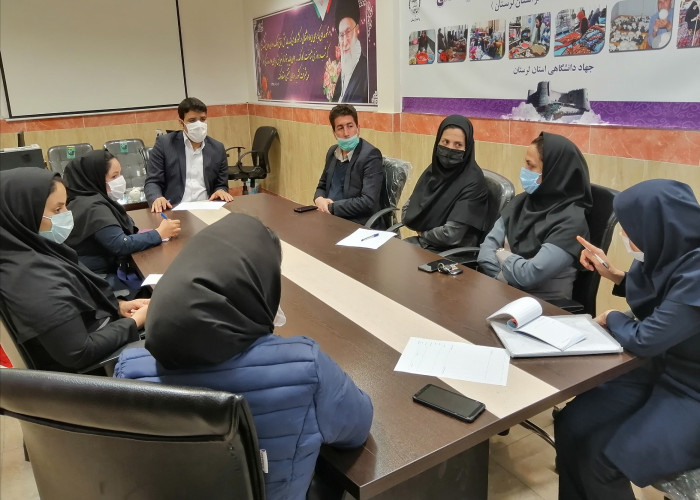 برگزاری جلسه هم اندیشی مشترک جهاد دانشگاهی لرستان با دفاتر تسهیلگری خرم آباد
