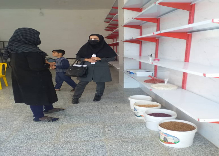 بازدید از کارگاه بسته بندی حبوبات متقاضی مستقل طرح ملی توسعه مشاغل خانگی خرم آباد