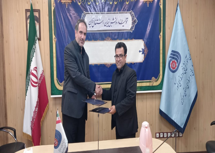 امضای تفاهم نامه جهاد دانشگاهی  با سازمان فنی و حرفه ای استان مرکزی