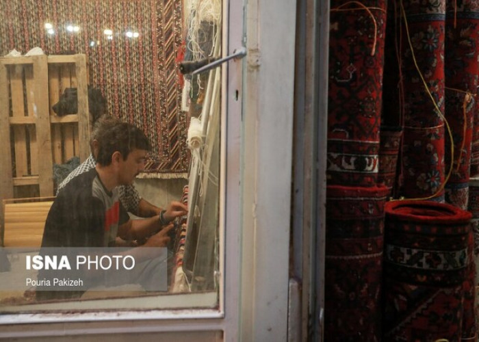 بازار فروش، بزرگ‌ترین مشکل بافندگان فرش در قزوین
