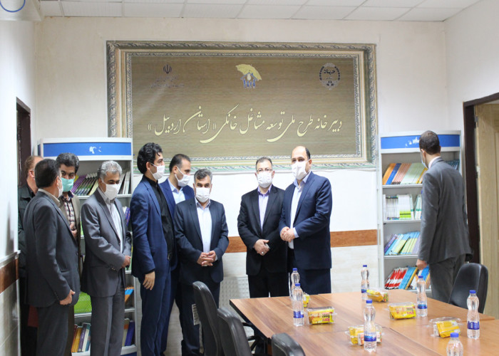 گزارش تصویری افتتاح دبیرخانه طرح ملی «توسعه مشاغل خانگی» در اردبیل