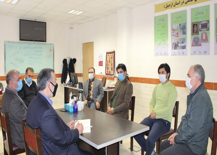 جلسه بررسی روند اجرای طرح ملی«توسعه مشاغل خانگی» استان اردبیل برگزار شد