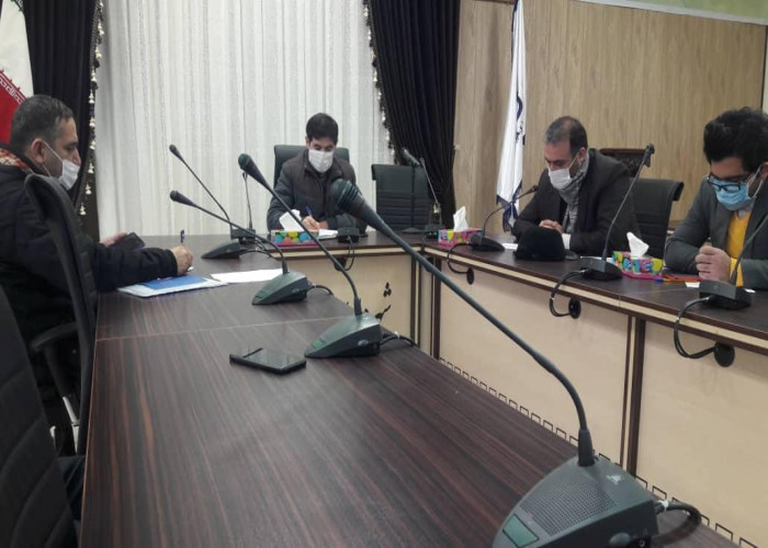 جلسه توجیهی طرح توسعه مشاغل خانگی استان اردبیل در بخشداری هیر برگزار شد