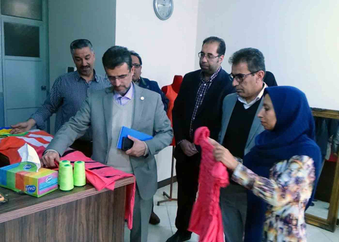 بازدید دکتر بیجندی از طرح “توانمندسازی اقتصادی زنان سرپرست خانوار مبتنی بر الگوی نوین مشاغل خانگی” در خوزستان