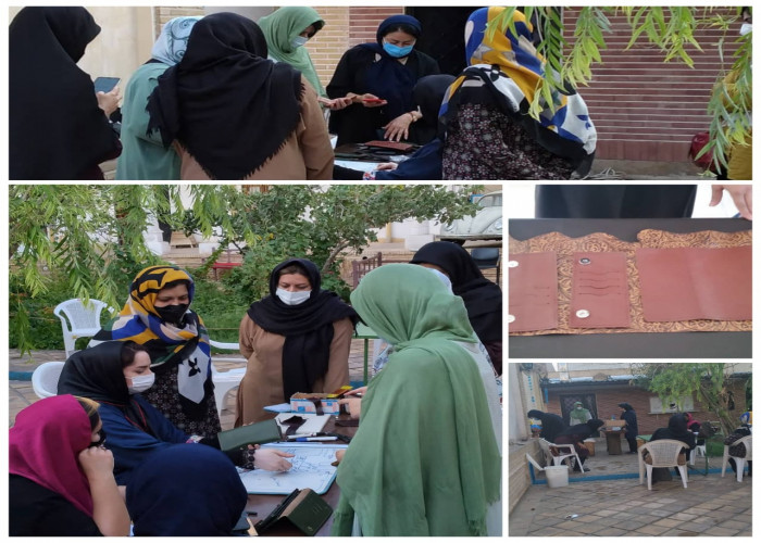برگزاری دومین دوره ی آموزش تخصصی و مهارتی تولیدات چرم با حضور متقاضیان مشاغل خانگی در سمنان