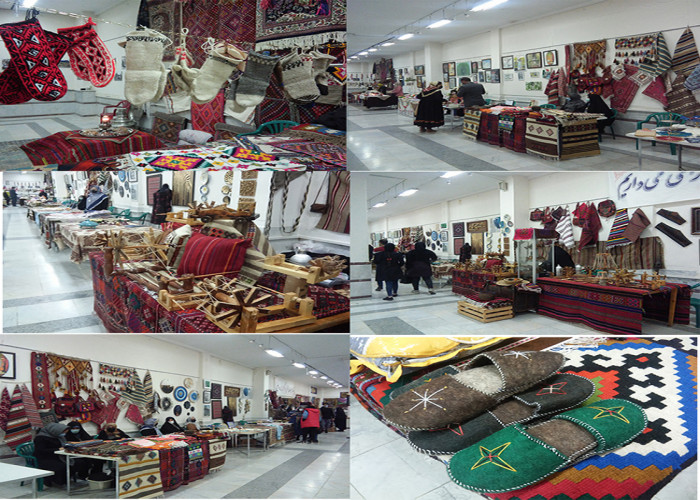 نمایشگاه تولیدات متقاضیان طرح مشاغل خانگی در سمنان راه اندازی شد