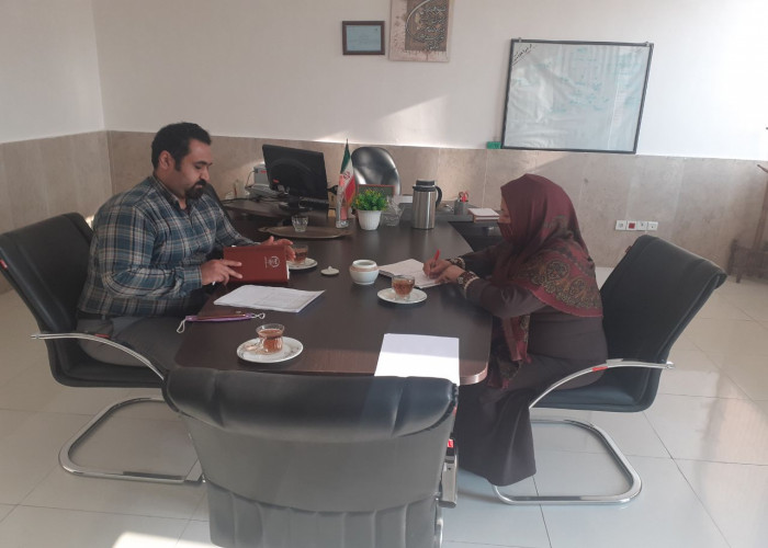 دیدار مدیراجرایی طرح ملی توسعه مشاغل خانگی گلستان با دبیر کانون کارافرینی استان گلستان