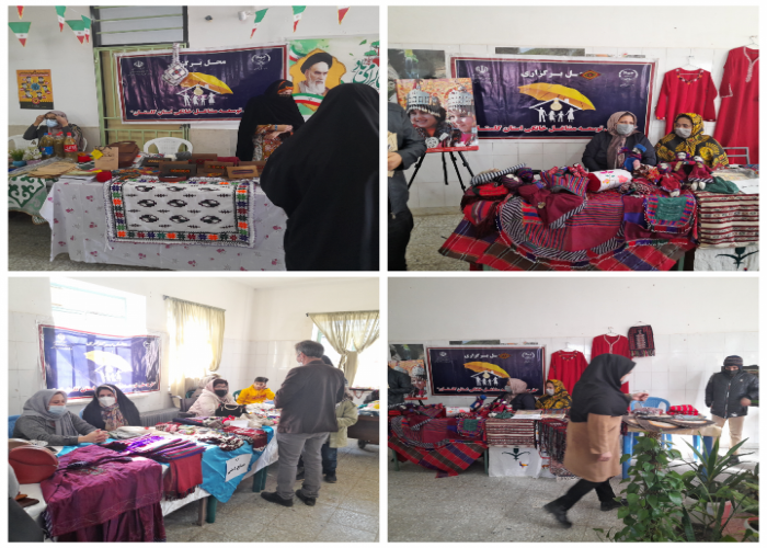 حضور  پیشران های طرح ملی توسعه مشاغل خانگی استان گلستان در نمایشگاه توانمندی بانوان ونقش آفرینی در تولید و اقتصاد