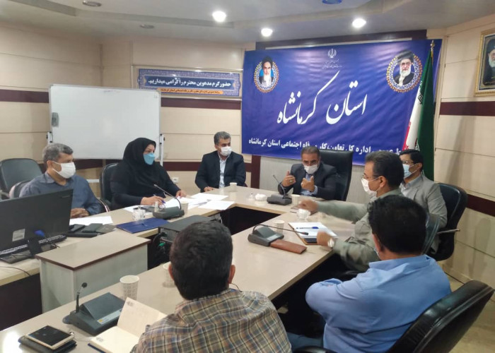 حضور در نشست تخصصی ساماندهی و حمایت از کسب و کارهای خانگی در استان کرمانشاه
