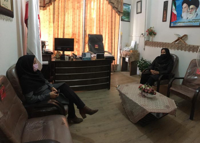 دیدار با کارآفرین و هنرمند ، سرکارخانم زلیخا مردانه در دفتر جهاددانشگاهی شهرستان مرودشت استان فارس