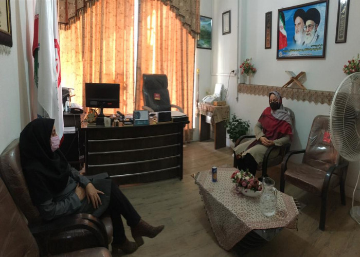 دیدار با کارآفرین و هنرمند و چهره کارآفرین کشوری ، سرکارخانم زهرا امیری در دفتر جهاددانشگاهی شهرستان مرودشت استان فارس