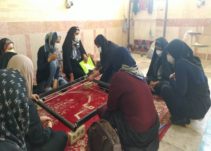 برگزاري دوره آموزشي تخصصی فرش ( قالیبافی ، گلیم ، گبه و ...) در  شهرستان پاسارگاد استان فارس