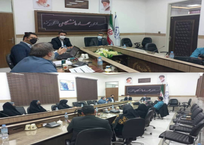 جلسه هم‌اندیشی طرح ملی توسعه مشاغل خانگی با حضور دکتر بیجندی در یزد