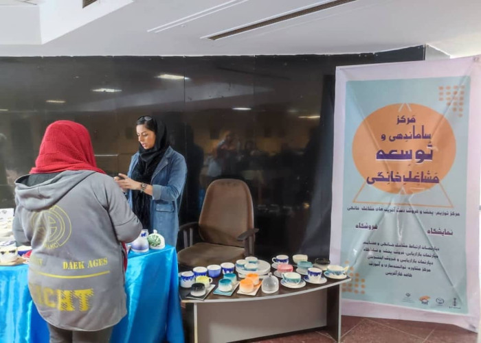 نمایشگاه دستاوردهای بانوان مشاغل خانگی استان البرز در سازمان حفاظت محیط زیست کشور برای نخستین بار برگزار گردید.
