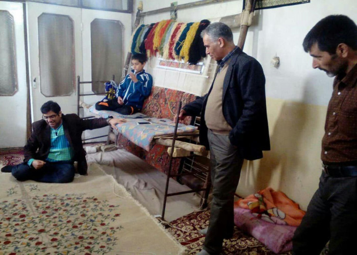 روستای «آبقد» مشهد به جمع تولید کنندگان فرش طرح نوین مشاغل خانگی پیوست
