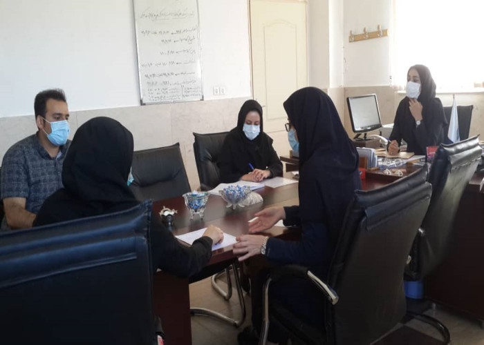 جلسه توجیهی با پیشران خیاط لباس در زنجان