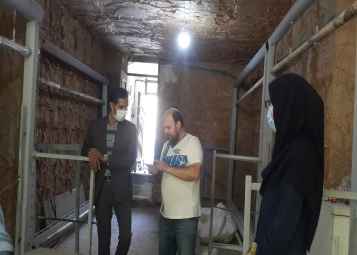 تیم اجرایی طرح ملی توسعه مشاغل خانگی از روند تاسیس کارگاه تولیدی فرش دستباف در زنجان بازدید کرد.
