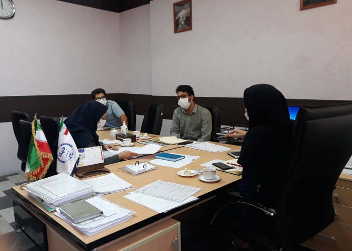 جلسه با عامل توسعه شبکه پرورش دهنده گوسفند و بز در زنجان