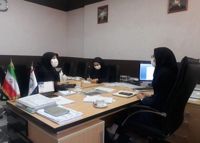 جلسه هماهنگی با پیشران خیاطی در زنجان
