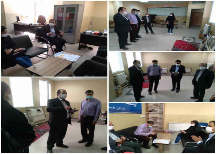 گزارش تصویری/ بازدید مدیر عامل موسسه خیریه ترنم محبت از کارگاه های مهارتی طرح در همدان