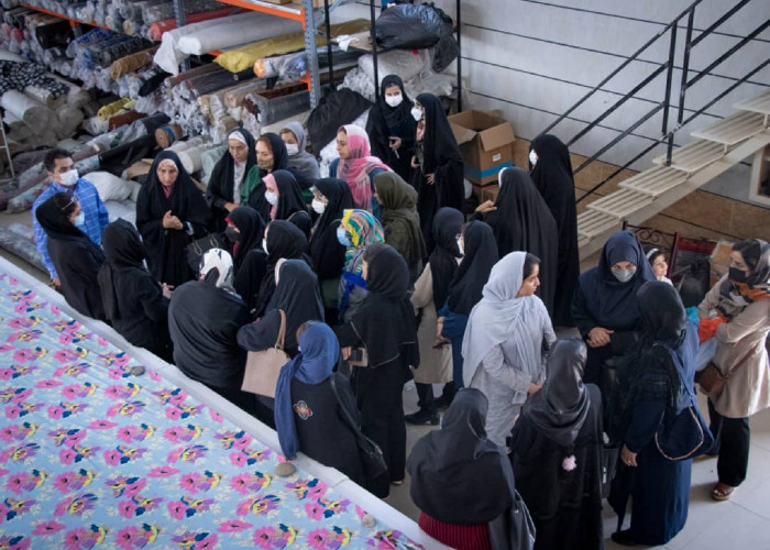 اتصال به بازار 30 نفر از متقاضیان حوزه خیاطی استان قزوین در کارگاه پیشران فعال