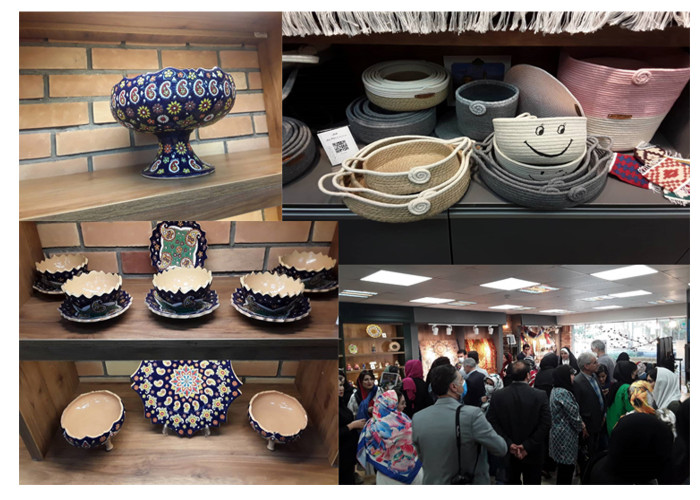 افتتاح نمایشگاه و فروشگاه محصولات و دستافریده های بانوان سرپرست خانواده
